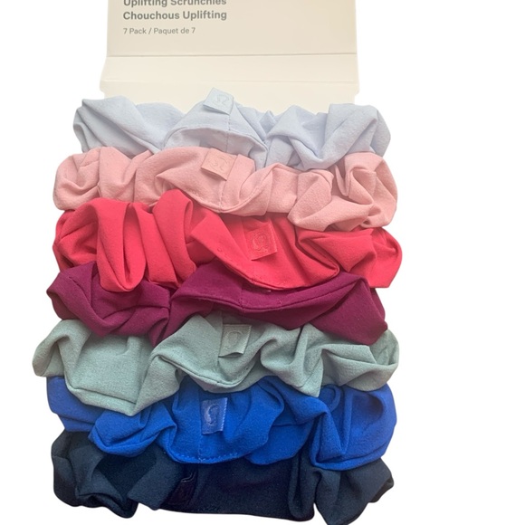 NWT Lululemon uplifting scrunchies 7pk - Picture 1 of 2